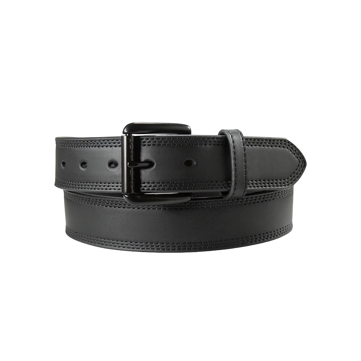 Ariat Men's Triple Stitched Black Belt
