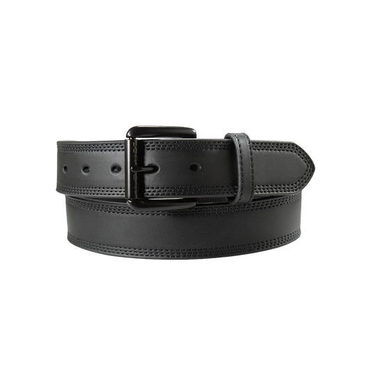 Ariat Men's Triple Stitched Black Belt
