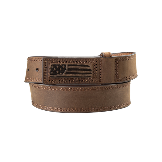 Ariat Men's Scratchless Flag Work Belt