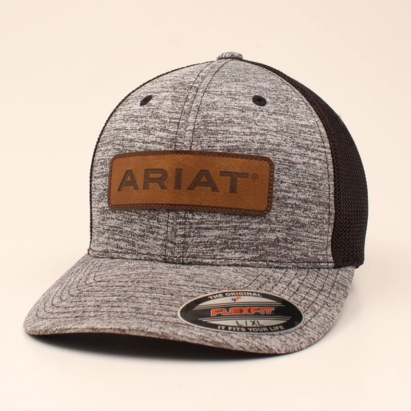 Ariat Flexfit Gray/Black Hat