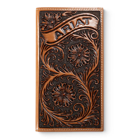 Ariat Floral Banner Rodeo Wallet