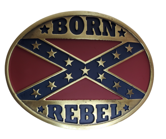 And West ‘Born Rebel’ Belt Buckle