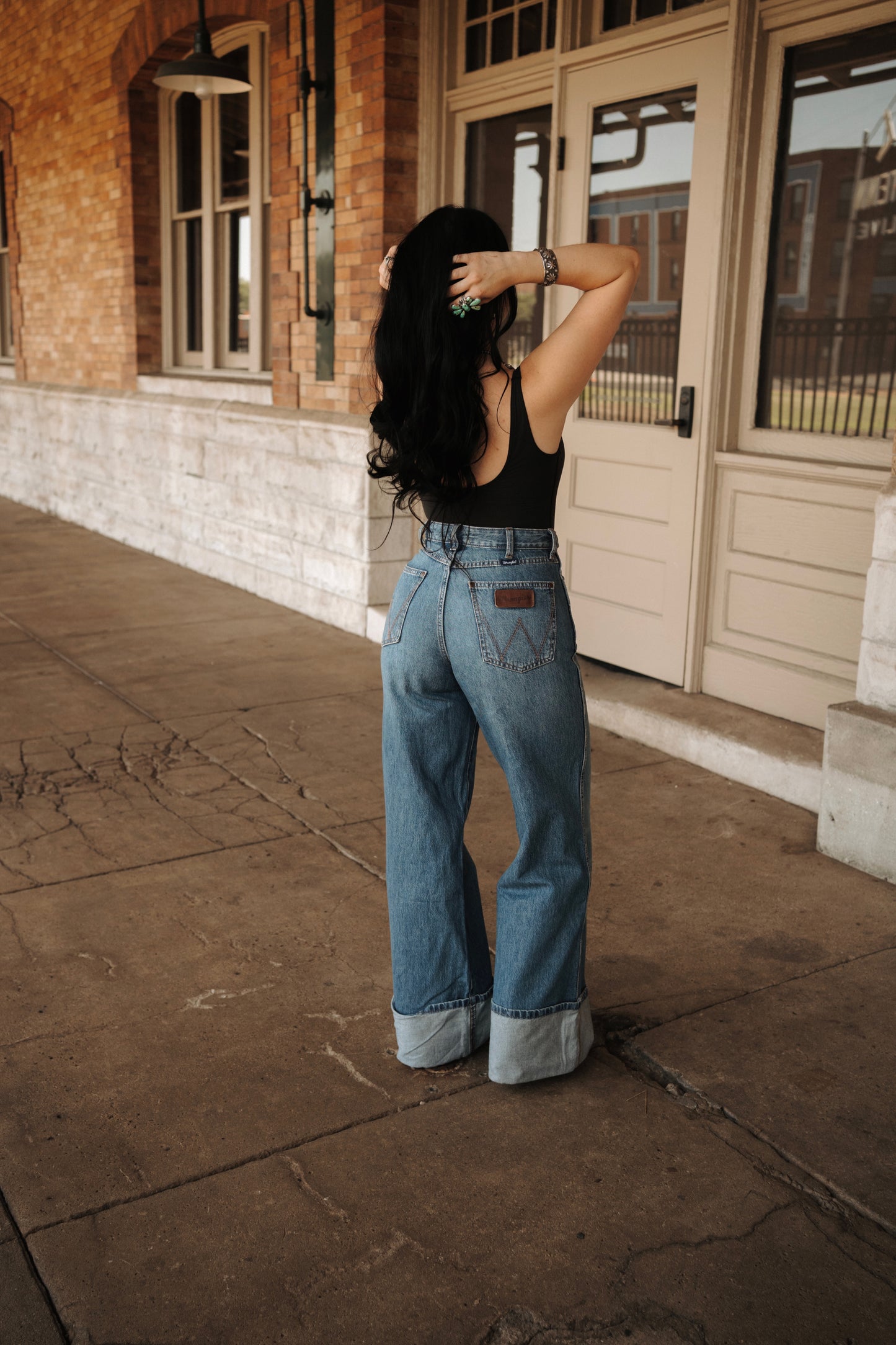 Punchy Turnt Wide Leg Jeans