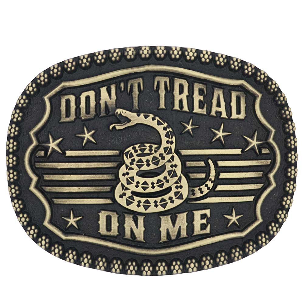 Gadsden Snake Heritage Attitude Buckle