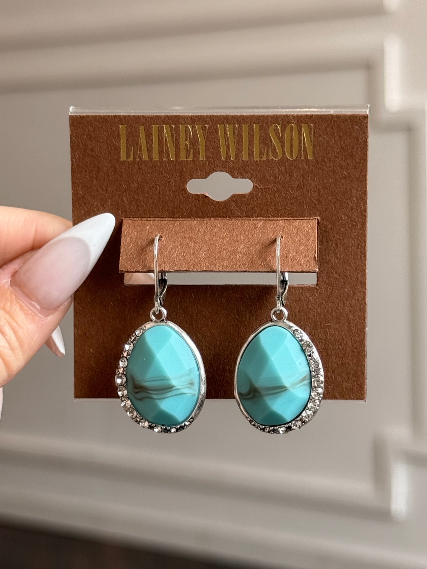 Lainey Wilson Embellished Earrings