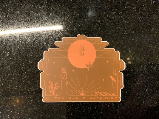 Daydream Sticker Rust