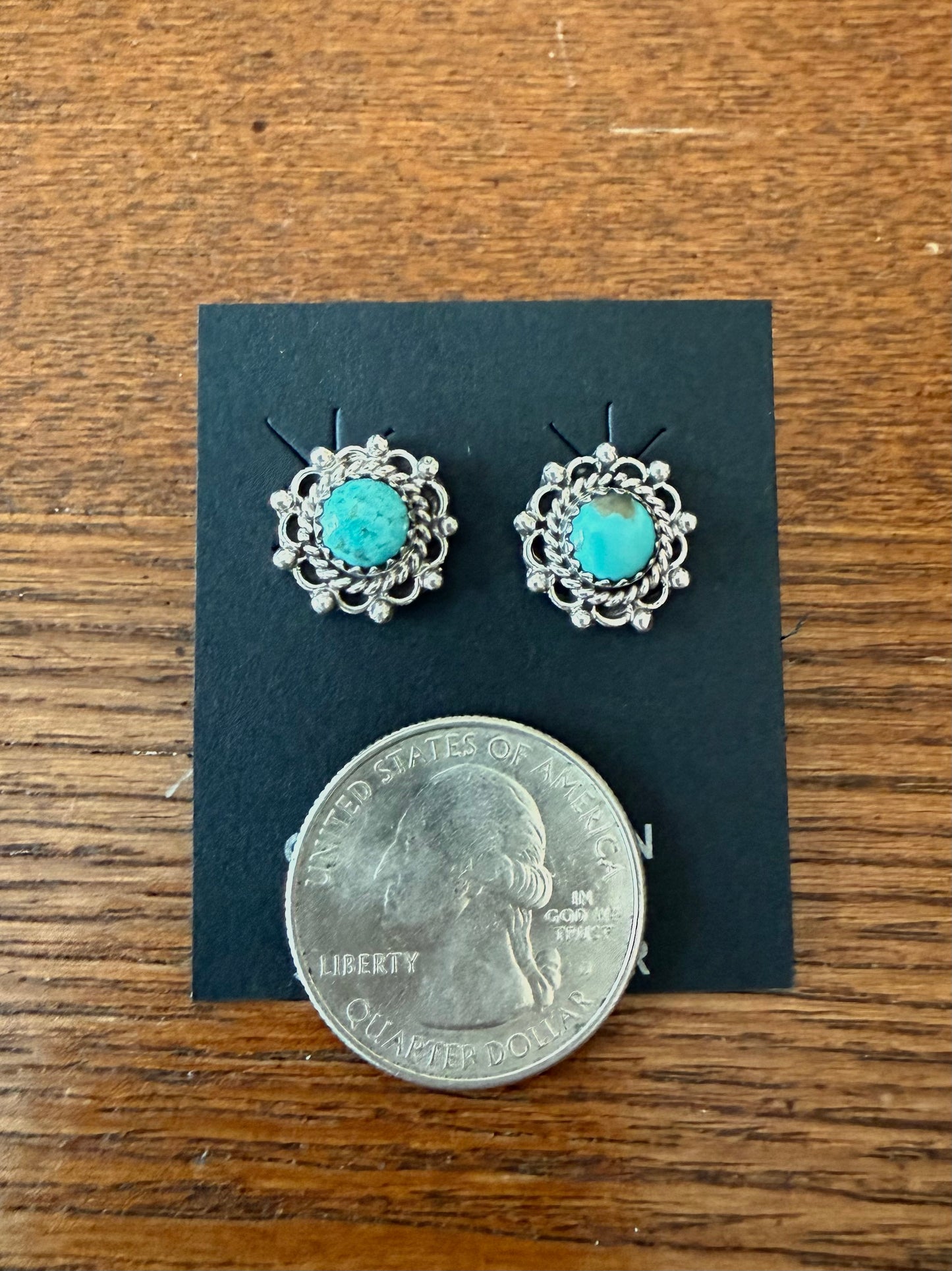 Martinez Authentic Turquoise Earrings