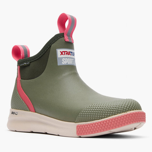Xtratuf Ankle Deck Sport Boots Olive