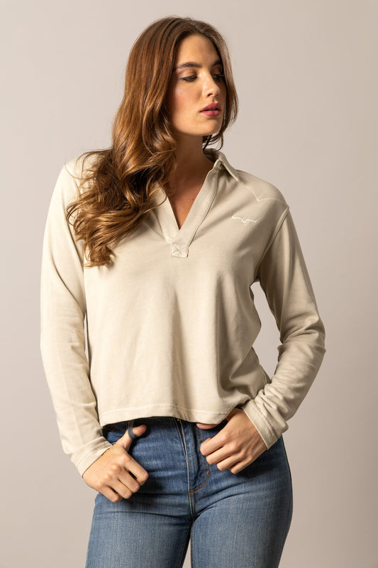 Kimes Abby Bone Long Sleeve Tee