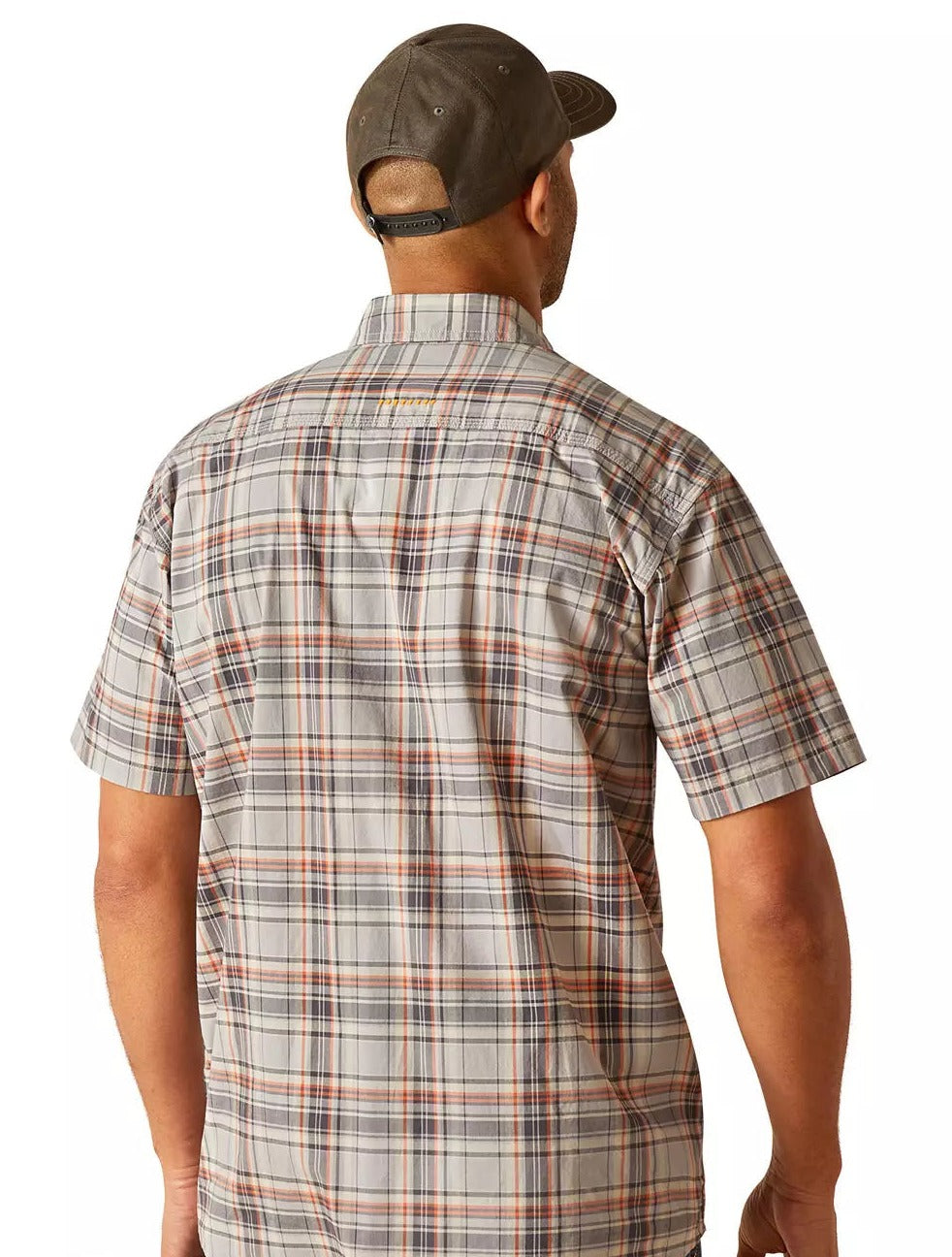 Ariat Men's Rebar Tangerine DuraStretch Work Shirt