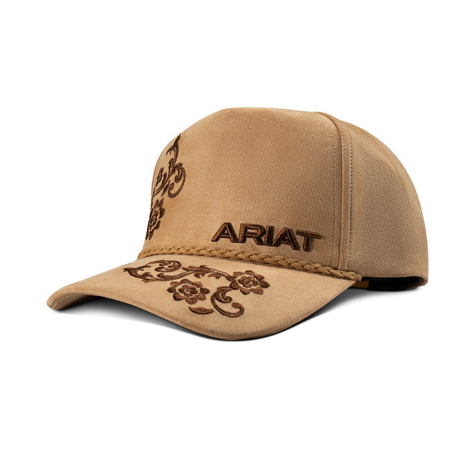 Ariat Women's Brown Embroidered Paisley Cap