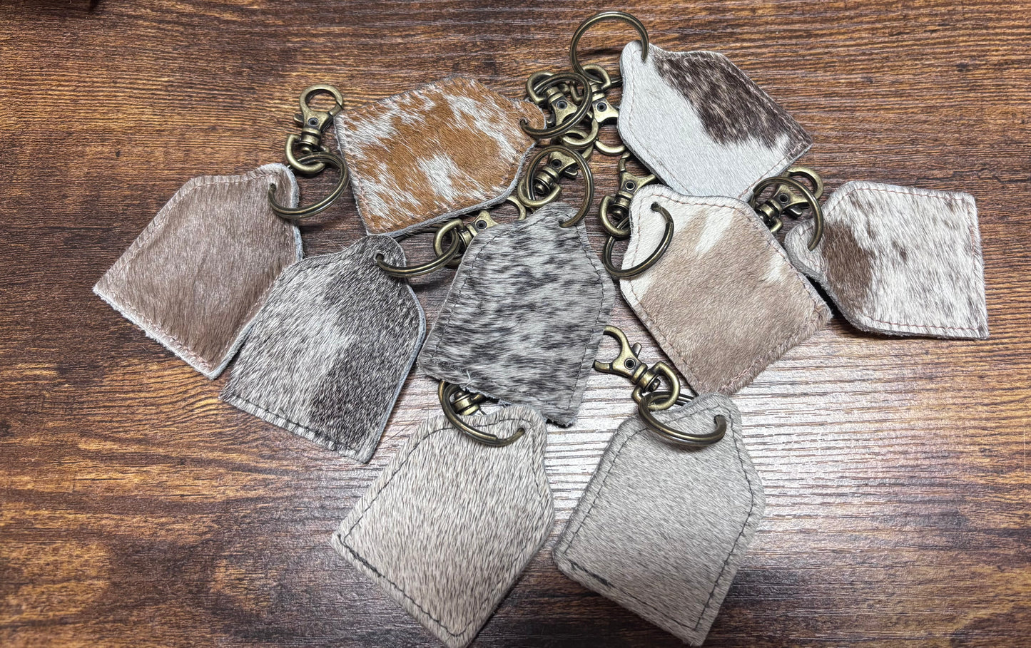 Cowtag Keychain