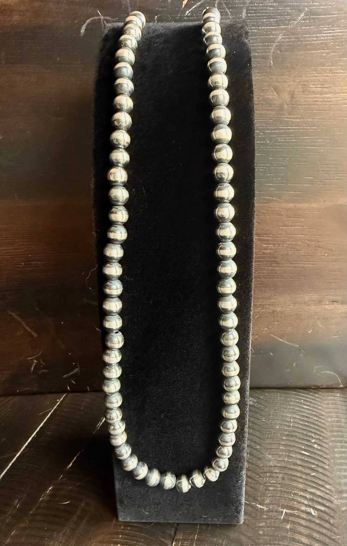 Authentic 8mm 20” Navajo Pearl Necklace