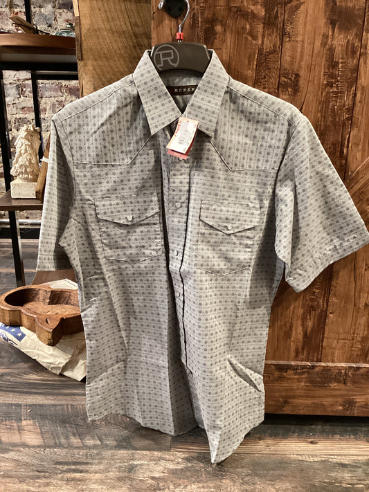 Roper Men's Double Diamonds Snap Up