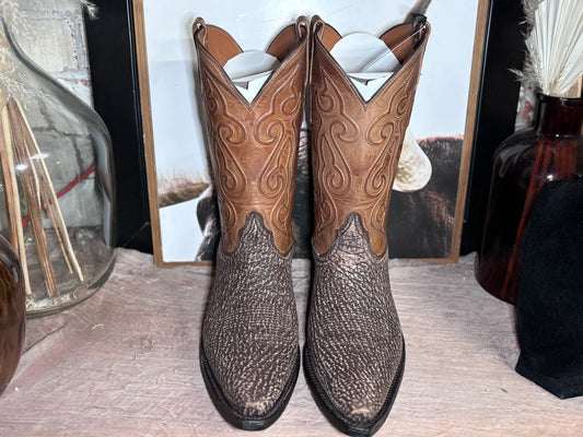 Black Jack Sanded Rust Shark Boots