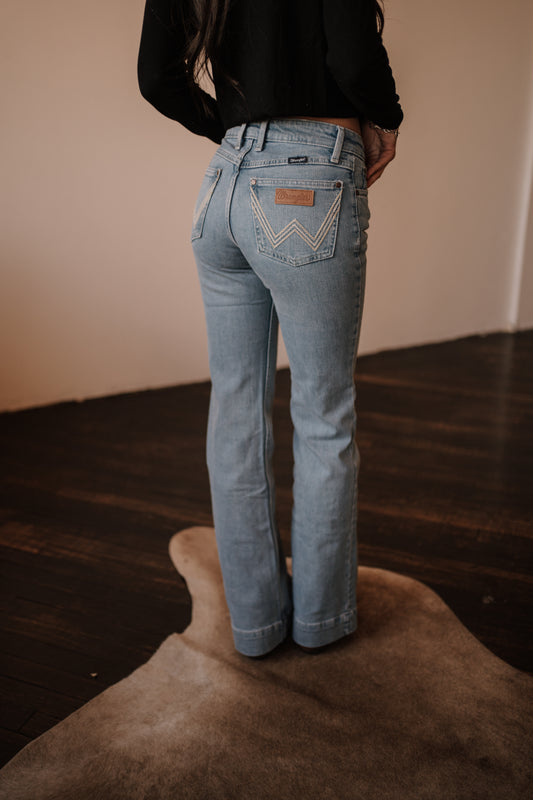 Wrangler Grace Lightwash Trouser