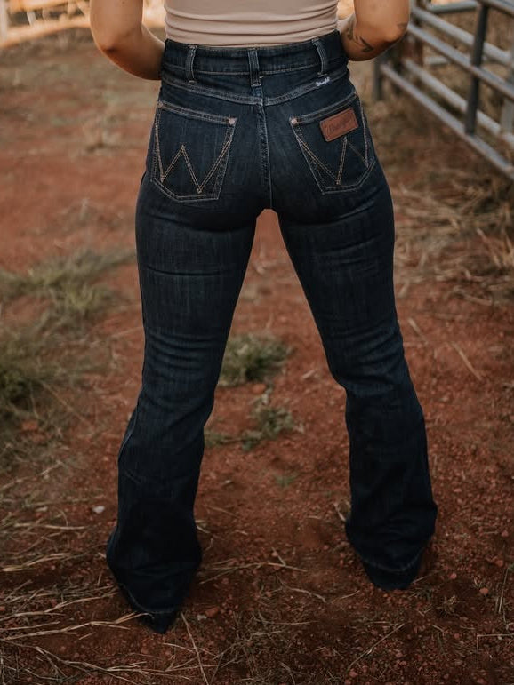 Wrangler Beth Deep Sapphire Trouser