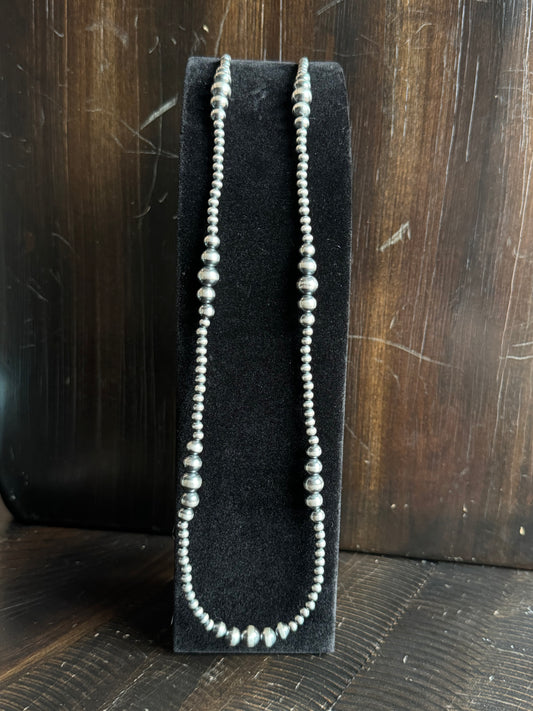 Authentic Multi Size 24” Navajo Pearl Necklace