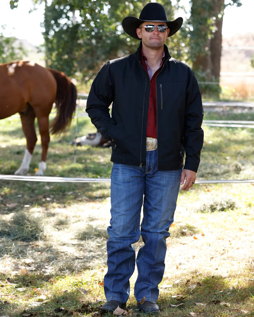 Cinch Bonded Jacket Black