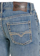 Men's Rock And Roll Denim Raised Denim Double Barrel Straight