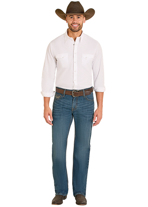 Rock & Roll Step Stitch Straight Leg