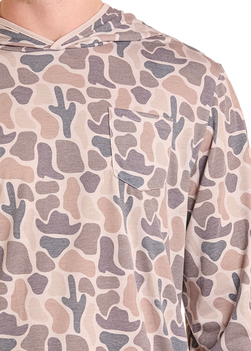 Camo Lite Hoodie Tee Men's