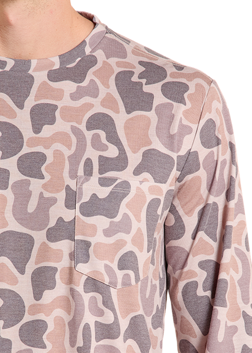 Camo Lite Crew Tee Men's