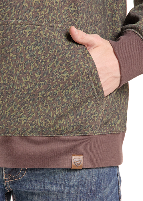 Rock & Roll Fine Camo Hoodie
