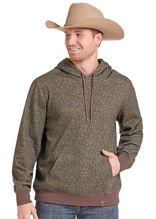 Rock & Roll Fine Camo Hoodie