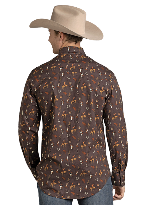 Horseshoe Men's Snap Up