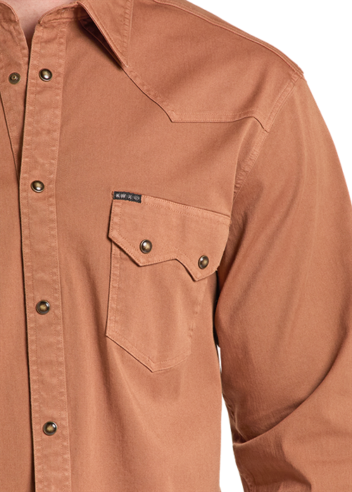 Koe Camel Solid Snap Up