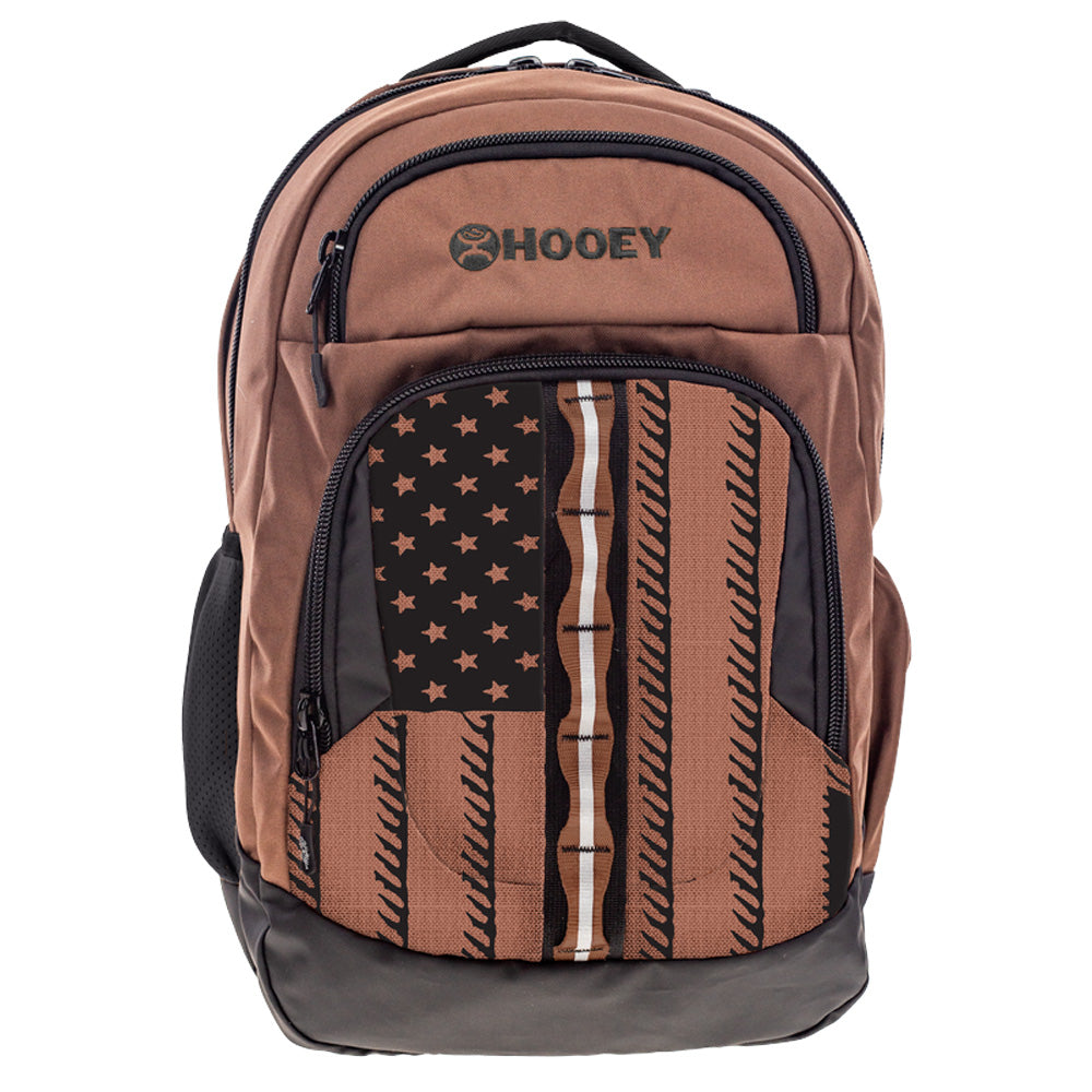 Hooey Flag Brown Backpack