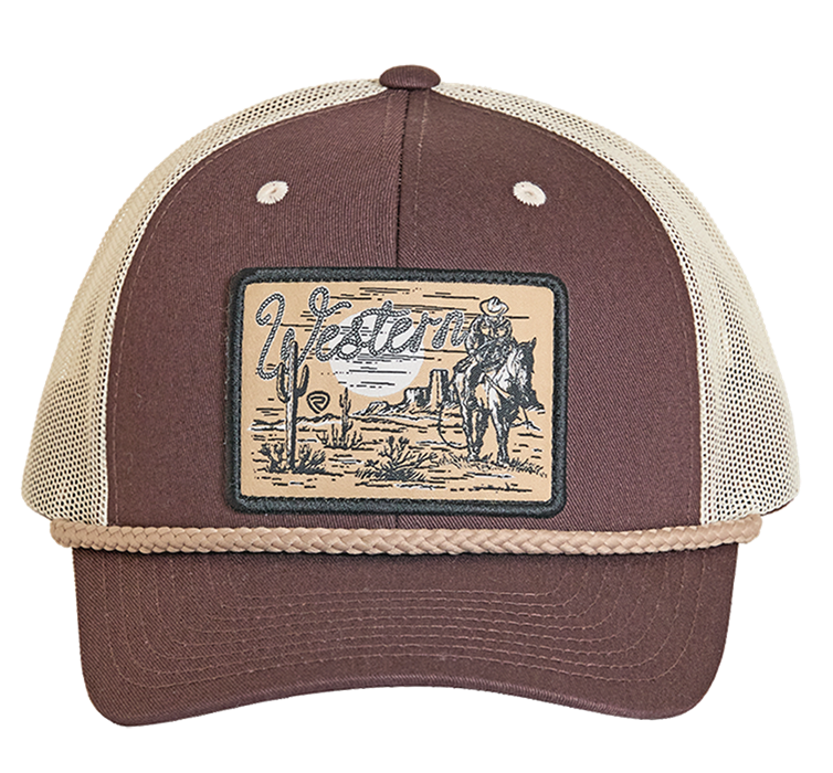 Rock & Roll Western Cap Brown