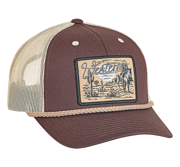 Rock & Roll Western Cap Brown