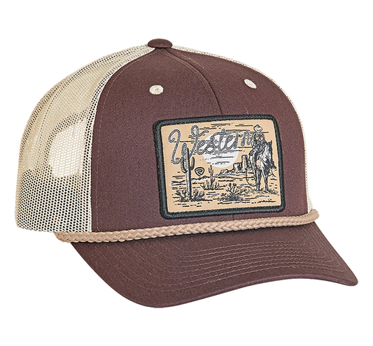Rock & Roll Western Cap Brown