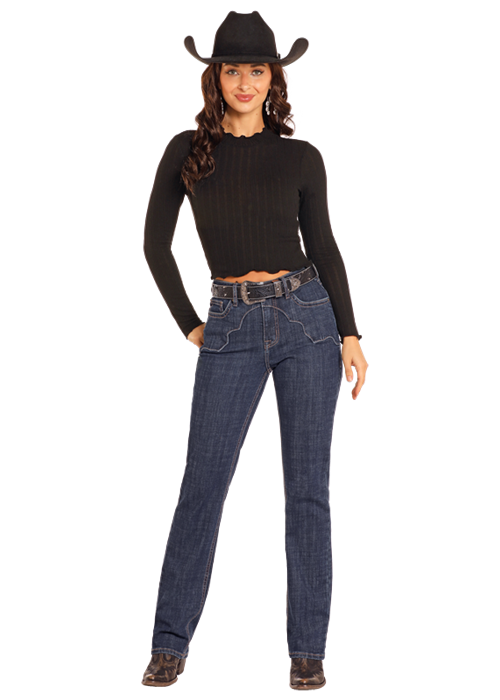 Cowgal Yoke Front Women's Bootcut