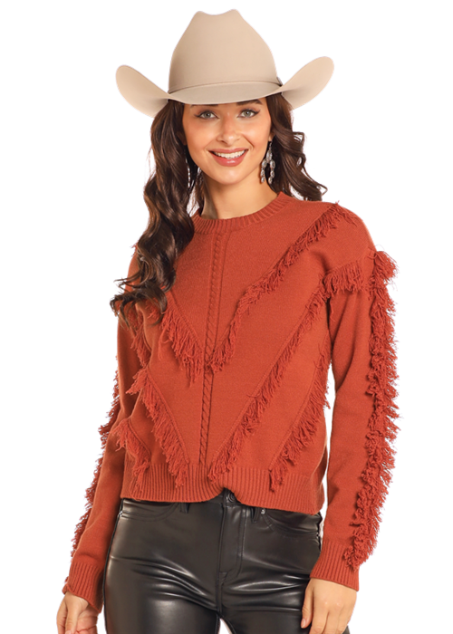 Lily Fringe Sweater