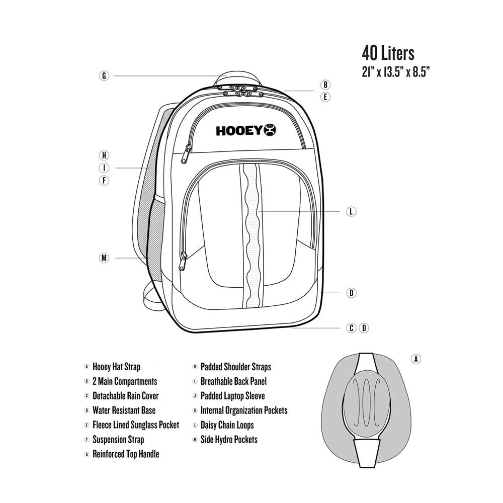 Hooey Flag Brown Backpack