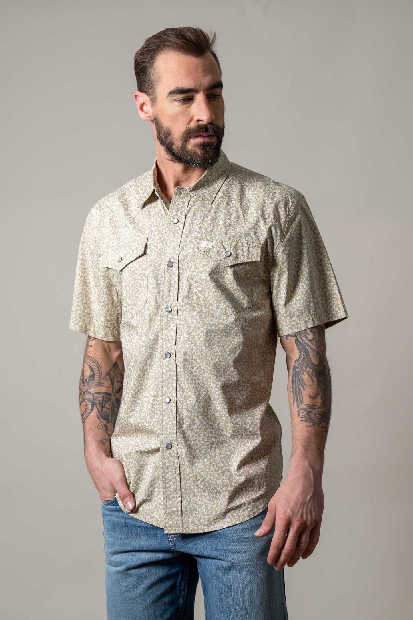 Kimes Bascom Sage Shirt