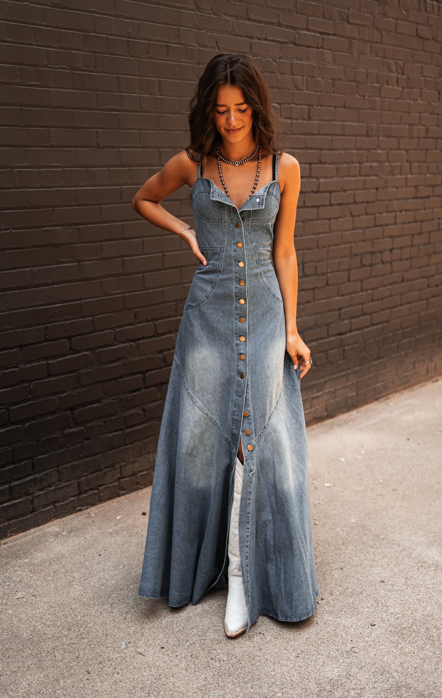 Brisa Denim Dress