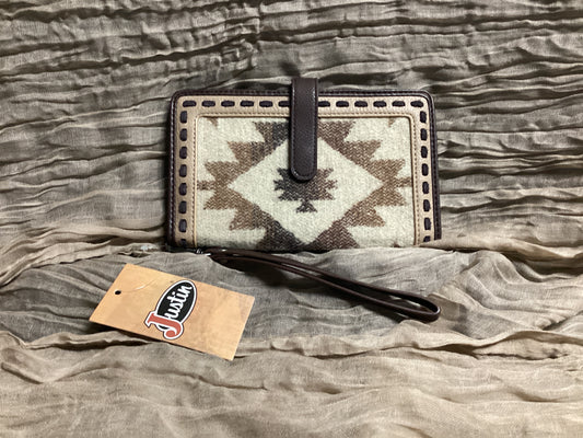 Justin Women’s SouthWestern Blanket Wristlet