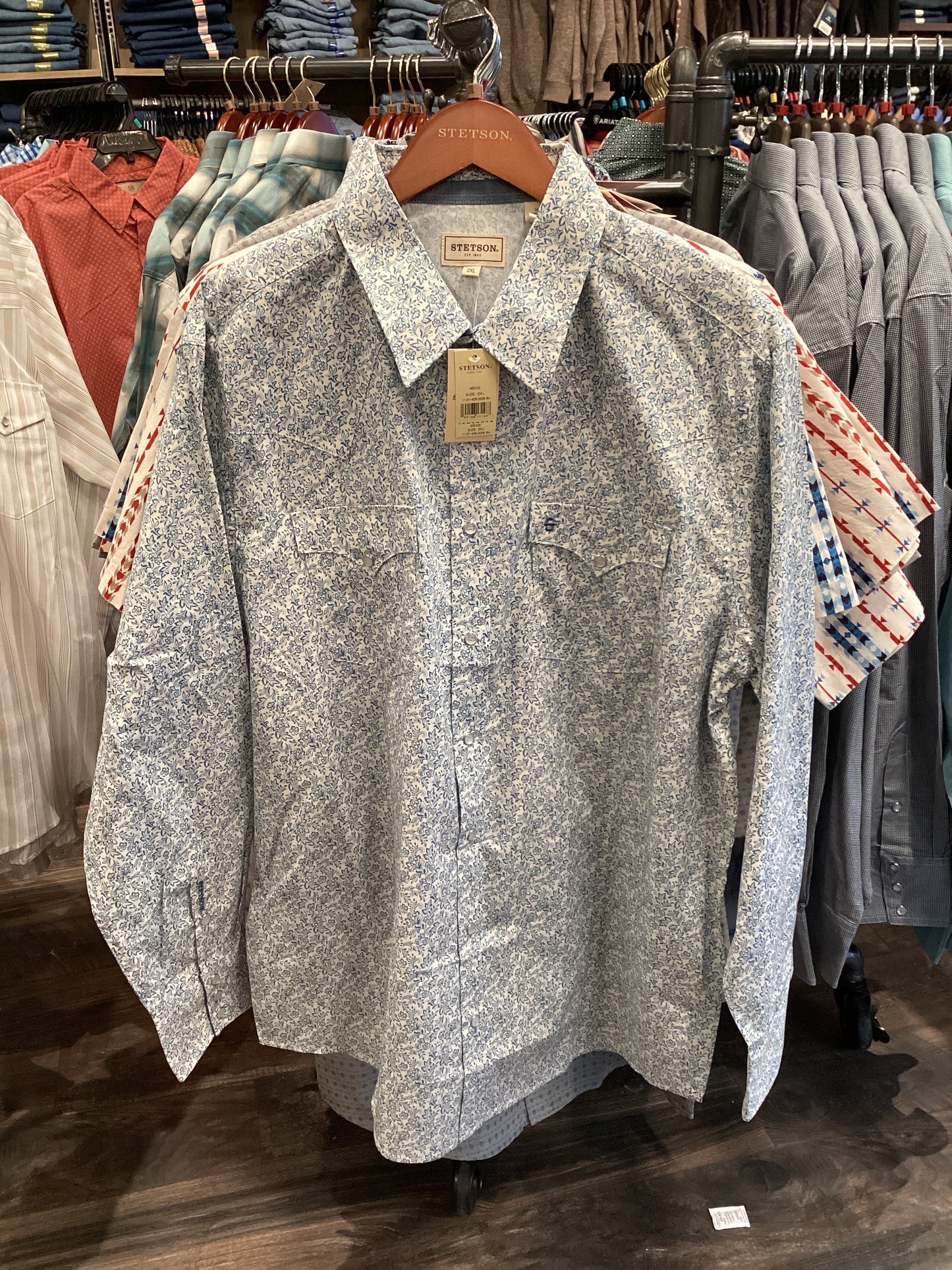 Stetson Victorian Floral Snap Up