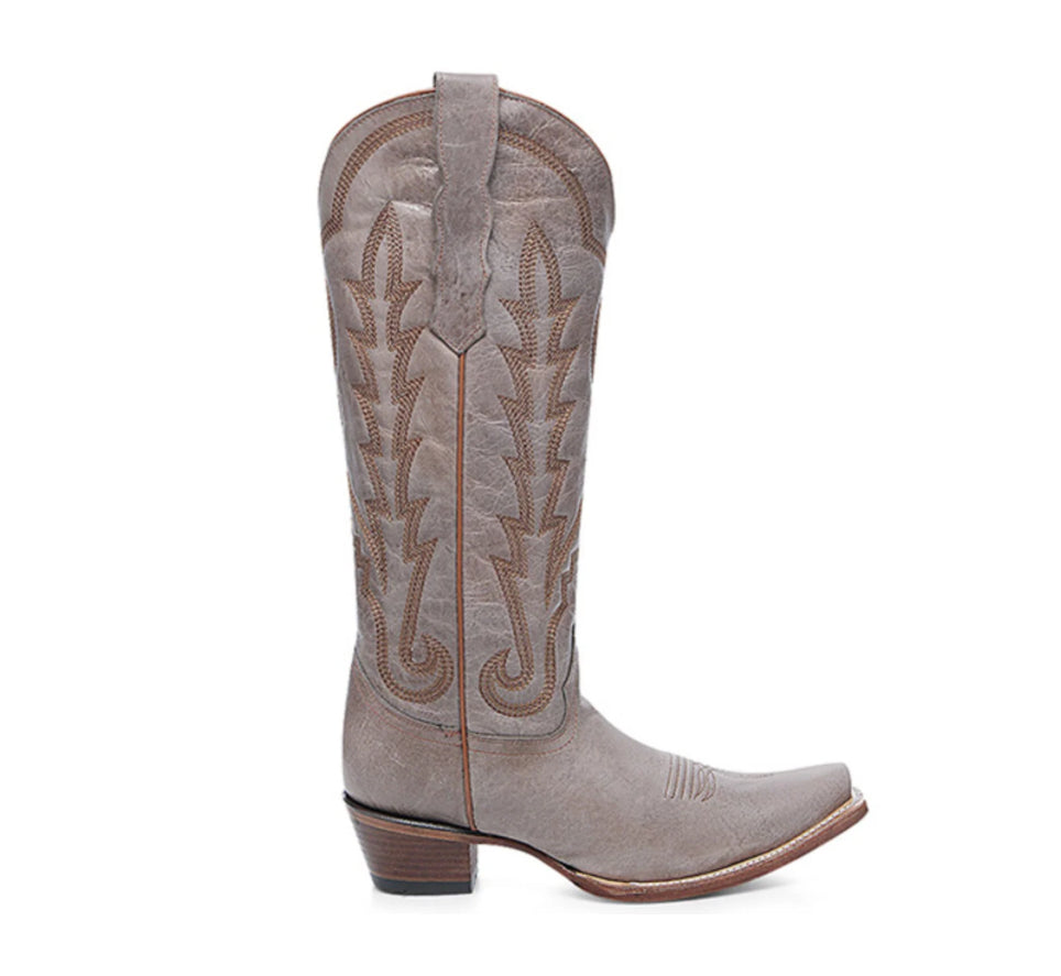 Corral Ladies Sand Western Embroidery Tall Boots