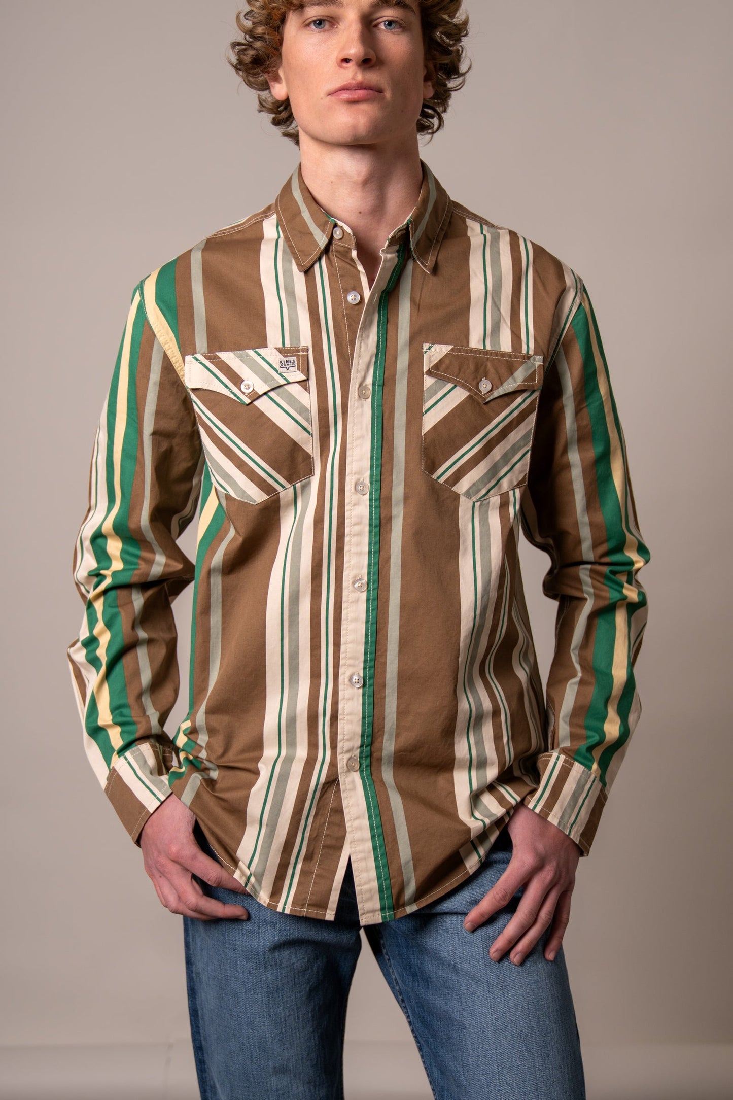 Kimes Clancy Brown Brushpopper Shirt