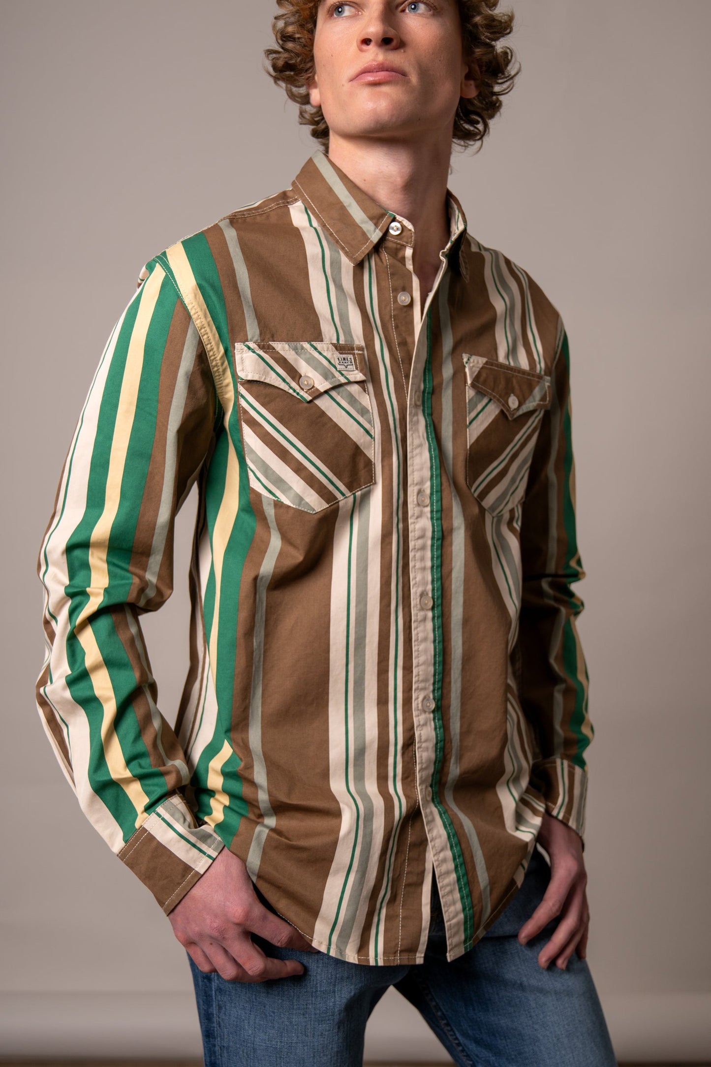 Kimes Clancy Brown Brushpopper Shirt