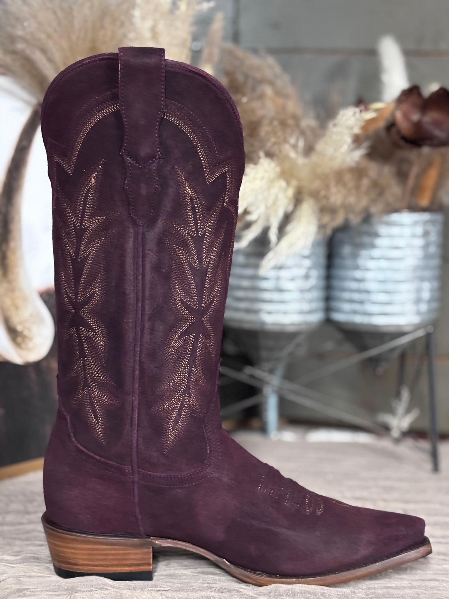 Stetson Casey Wine Women's Boots