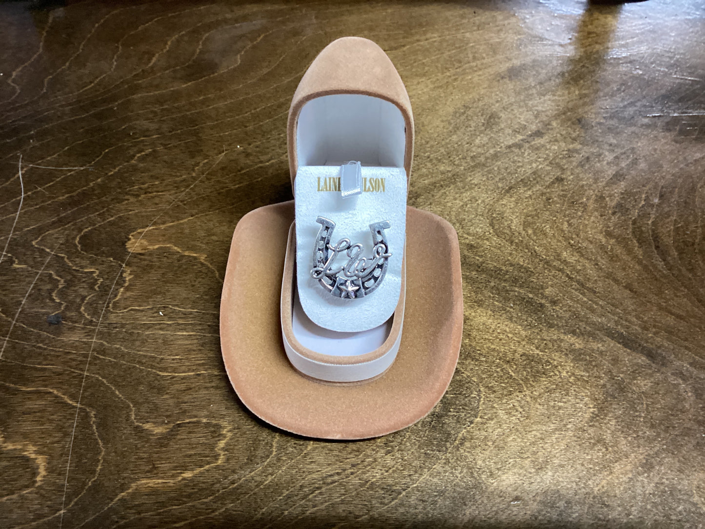 Lainey Wilson LW HorseShoe Ring