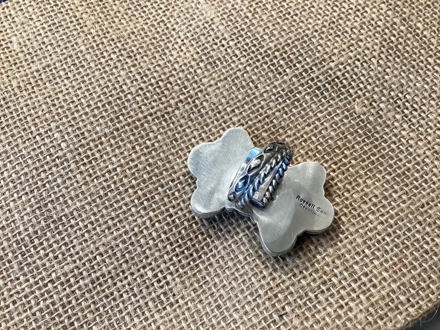 Meadows Authentic Turquoise Adjust Ring