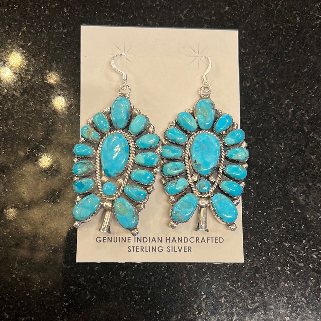 Blackly Creek Turquoise Squash Earrings