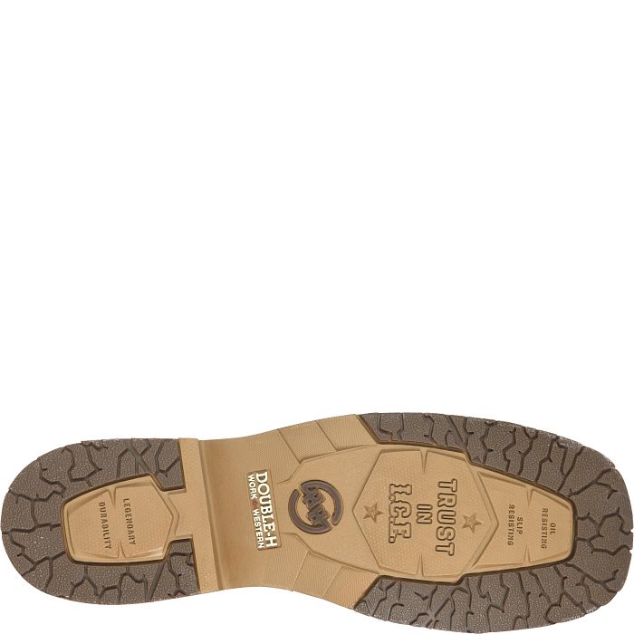 Double H Branch Steel Toe Boots